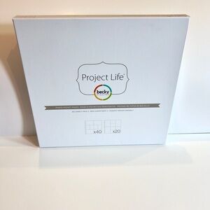 NIB Becky Higgins Project Life Big Variety Pack Photo Pocket Pages